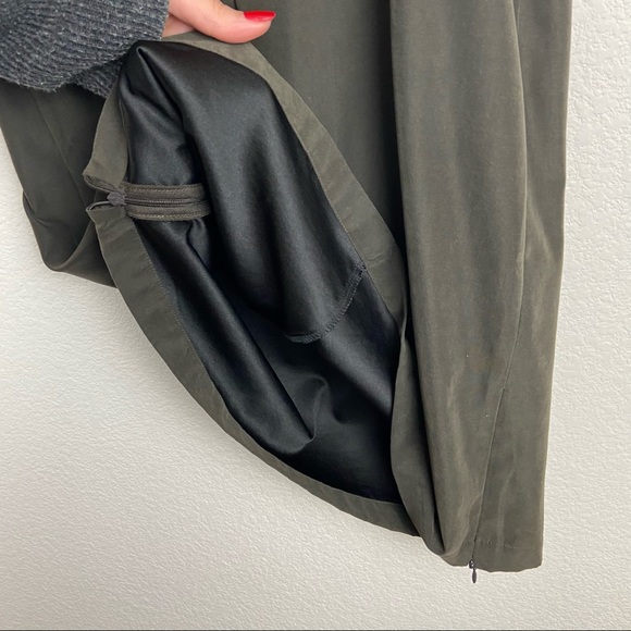 Patagonia Olive Green Sleeveless Dress Size 10 - Picture 5 of 9